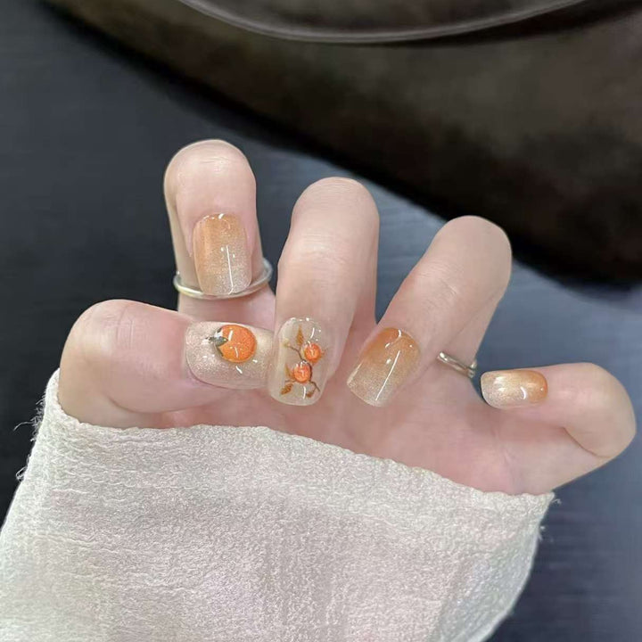Floral Art Press-On Nails