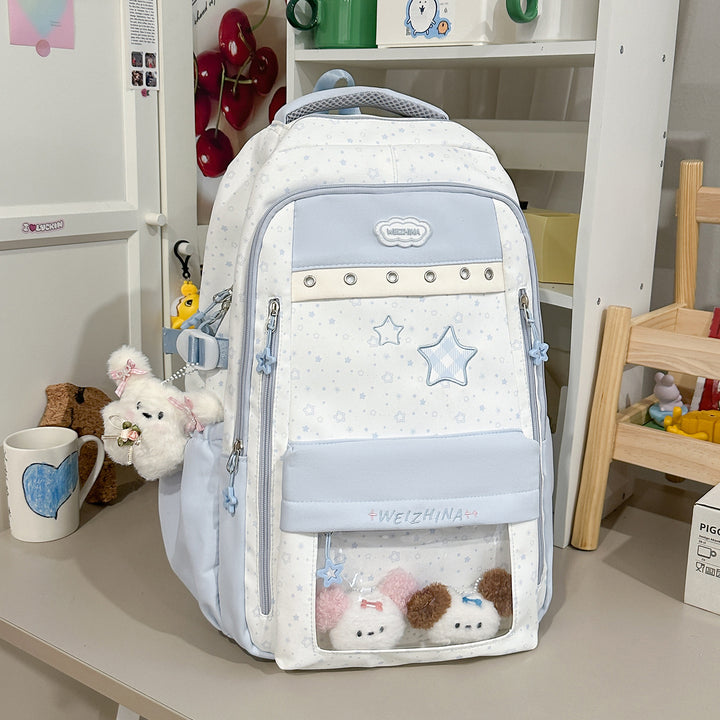 Transparent Pocket Backpack Bowlift