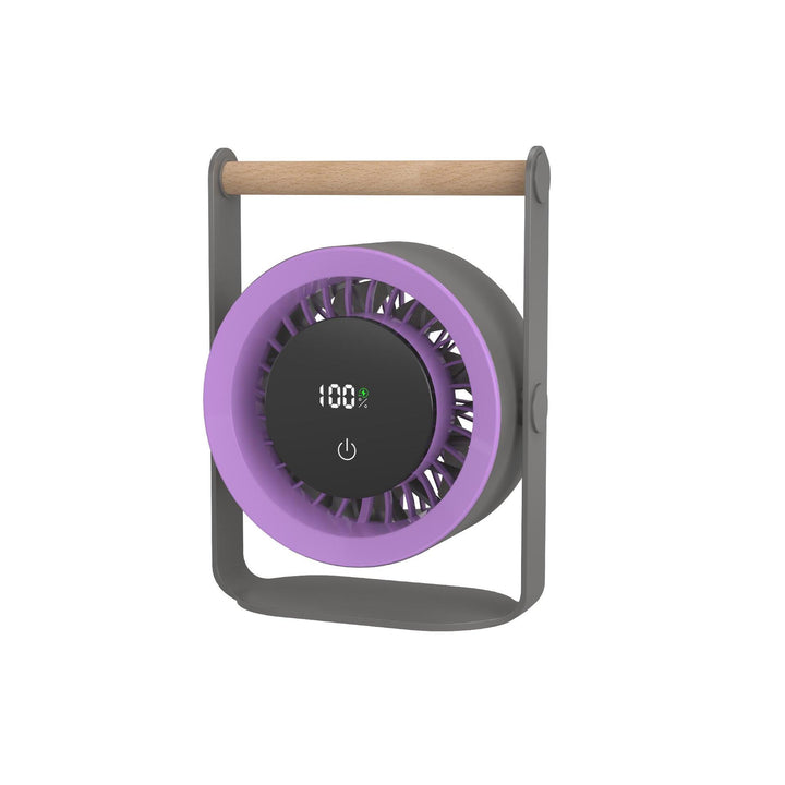 Unisex Portable Fan with Smart Display Bowlift