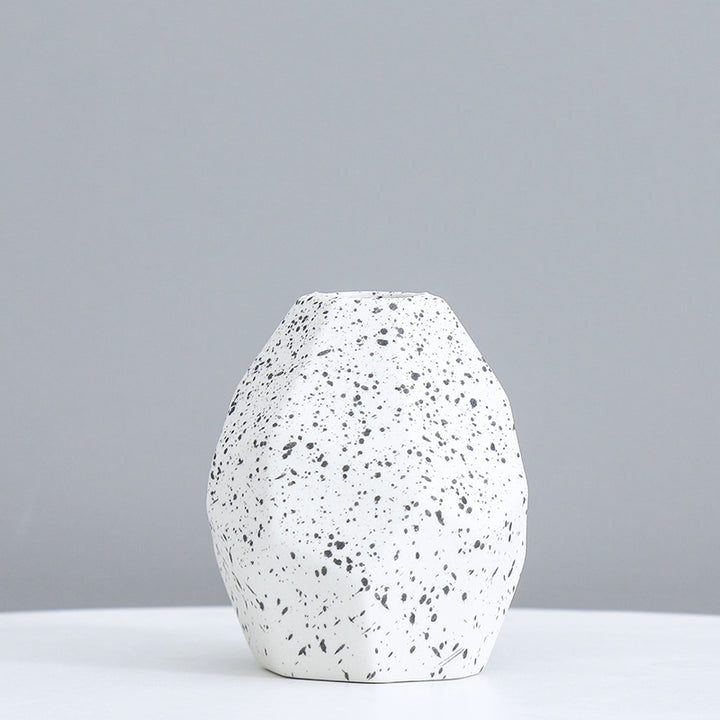 Geometric Decorative Ceramic Vase Bowlift