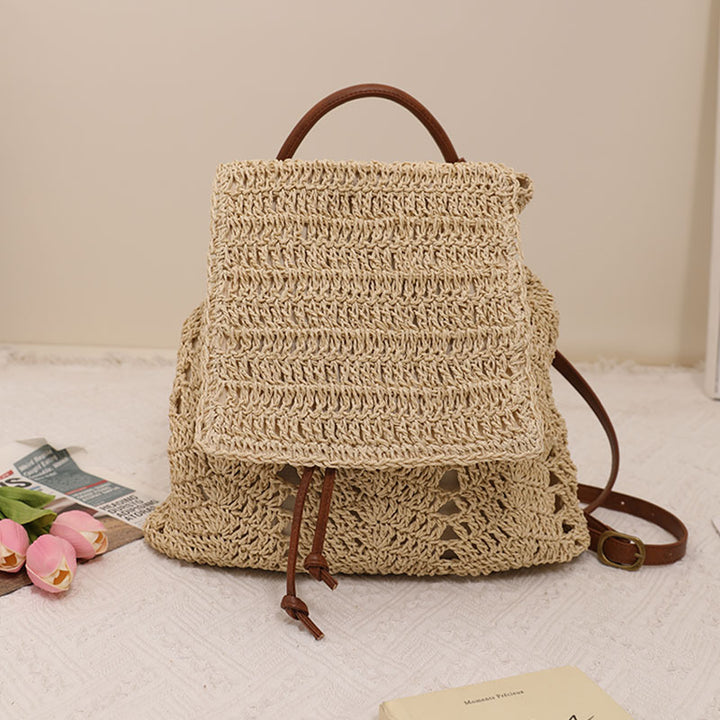 Backpack from Handcrafted Natural Material Bowlift