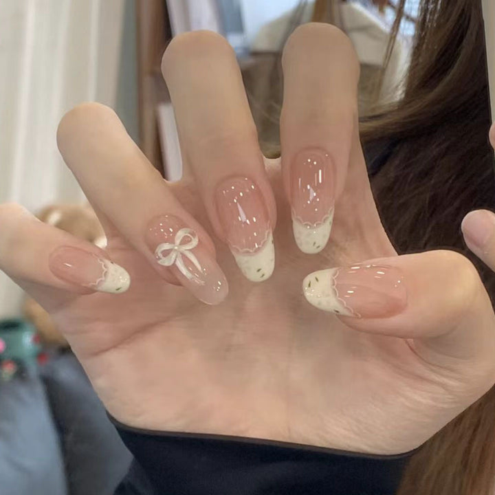Glossy Square Tip Nail Enhancements