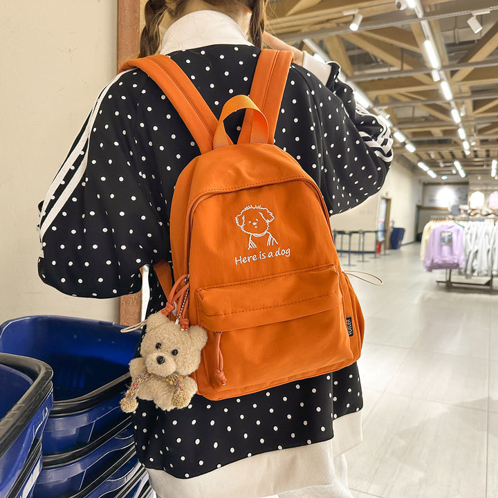 Playful Illustrated Casual Backpack Bowlift