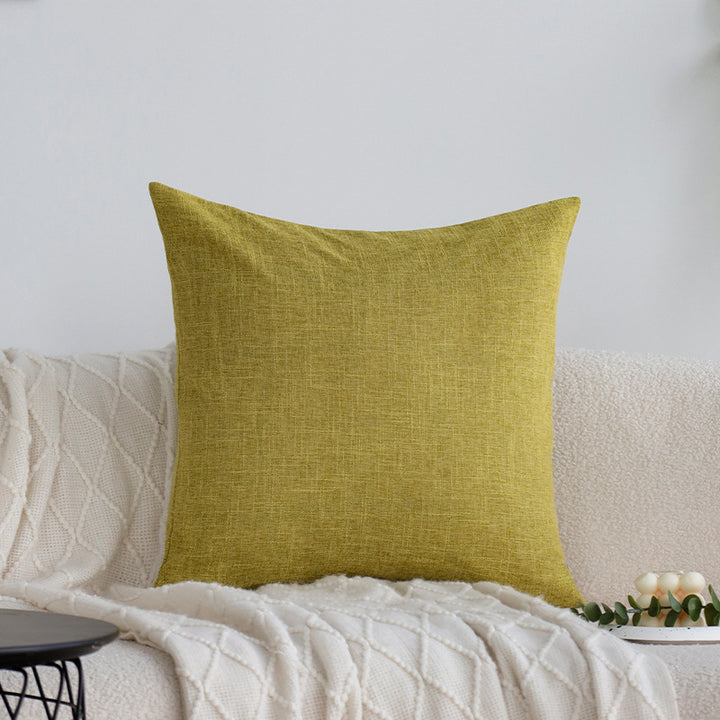 Rectangular sofa cushion cover in linen look Bowlift