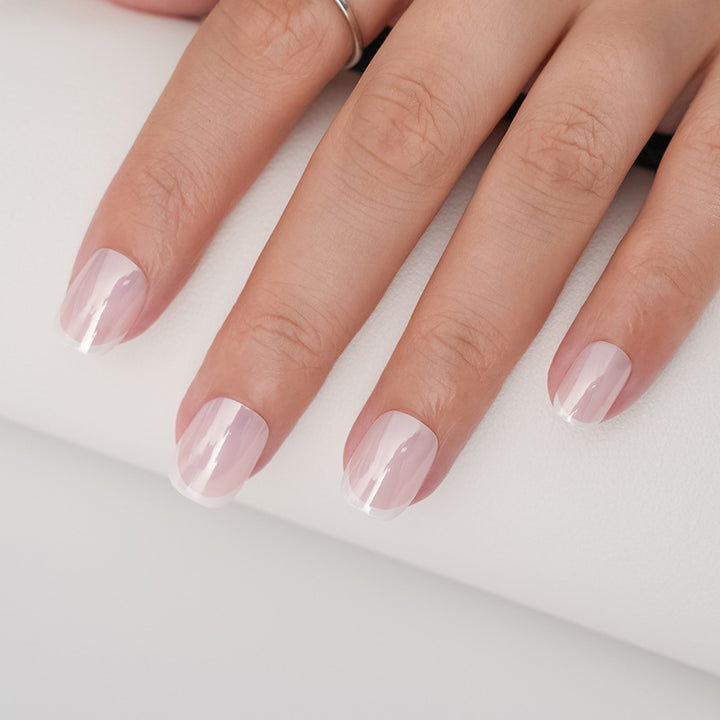 Classic French Tip Nail Art