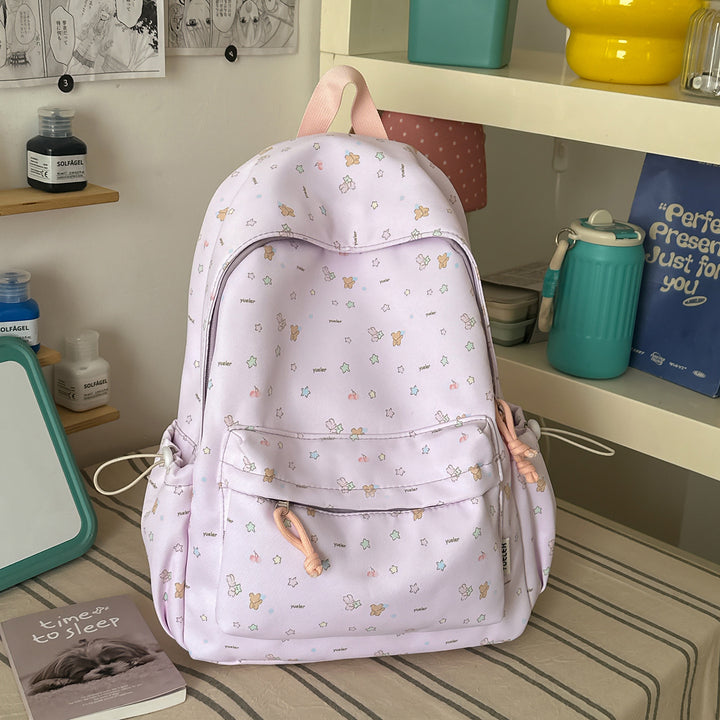 Fun-Patterned Casual Backpack Bowlift