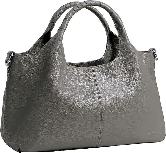 Elegant Leather Handbag Bowlift