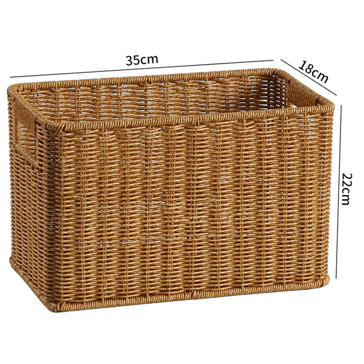 Woven Decorative Storage Basket, 30 x 14 x 29 cm