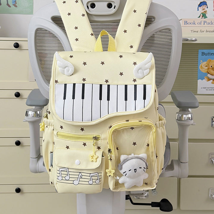 Musical-Themed School Backpack Bowlift