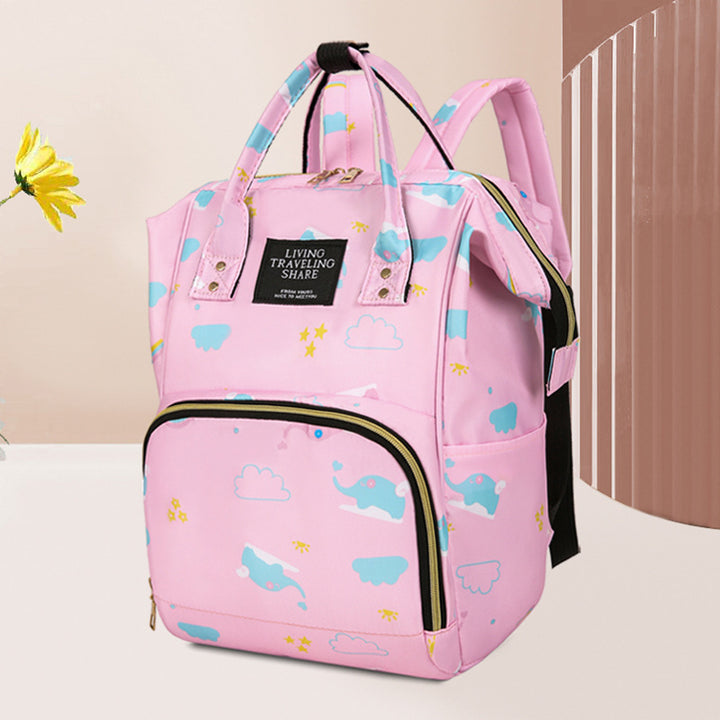 Playful Print Diaper Backpack Bowlift