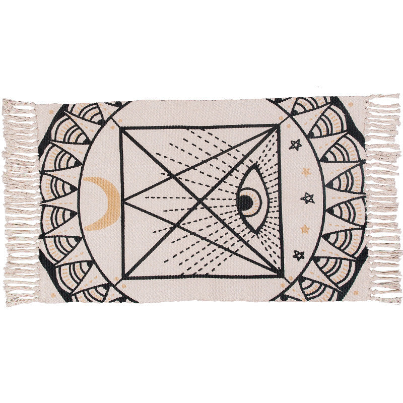 Geometric Pattern Decorative Area Rug Bowlift