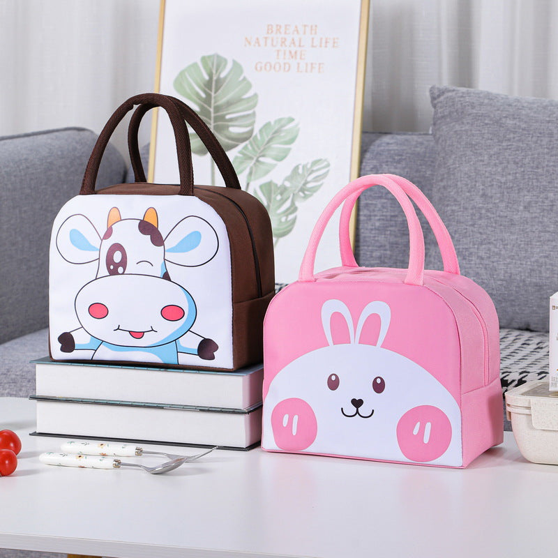 Insulated Fox-Themed Lunch Bag
