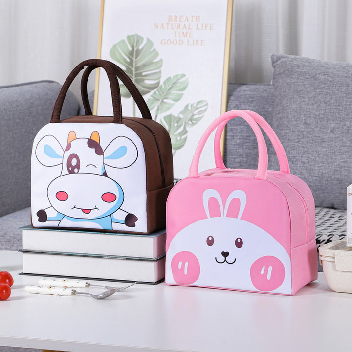 Insulated Fox-Themed Lunch Bag