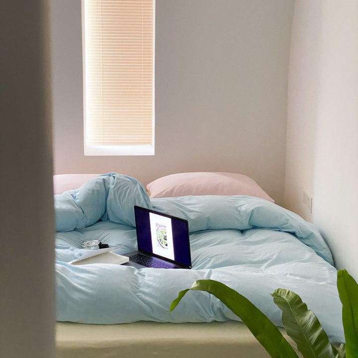Deep-Pocket Stretch Jersey Fitted Sheet