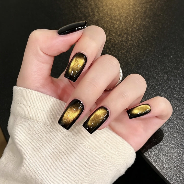 Gradient Crystal Finish Nail Art Bowlift