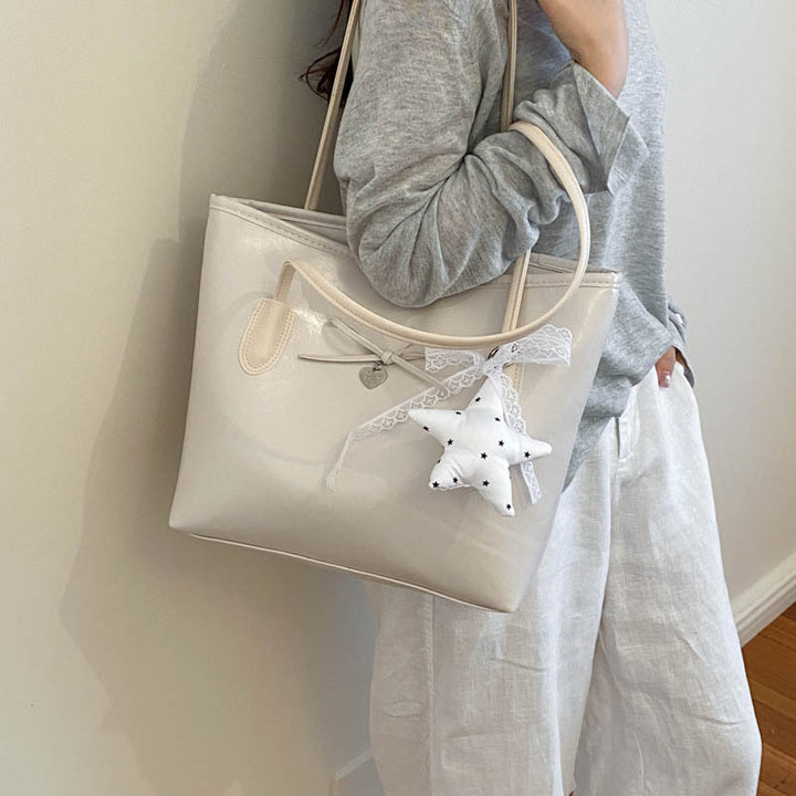 Elegant Decorative Bow Tote Bag
