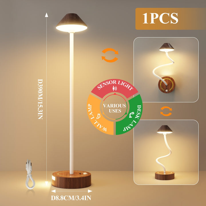 Versatile Sensor-Activated LED Floor Lamp