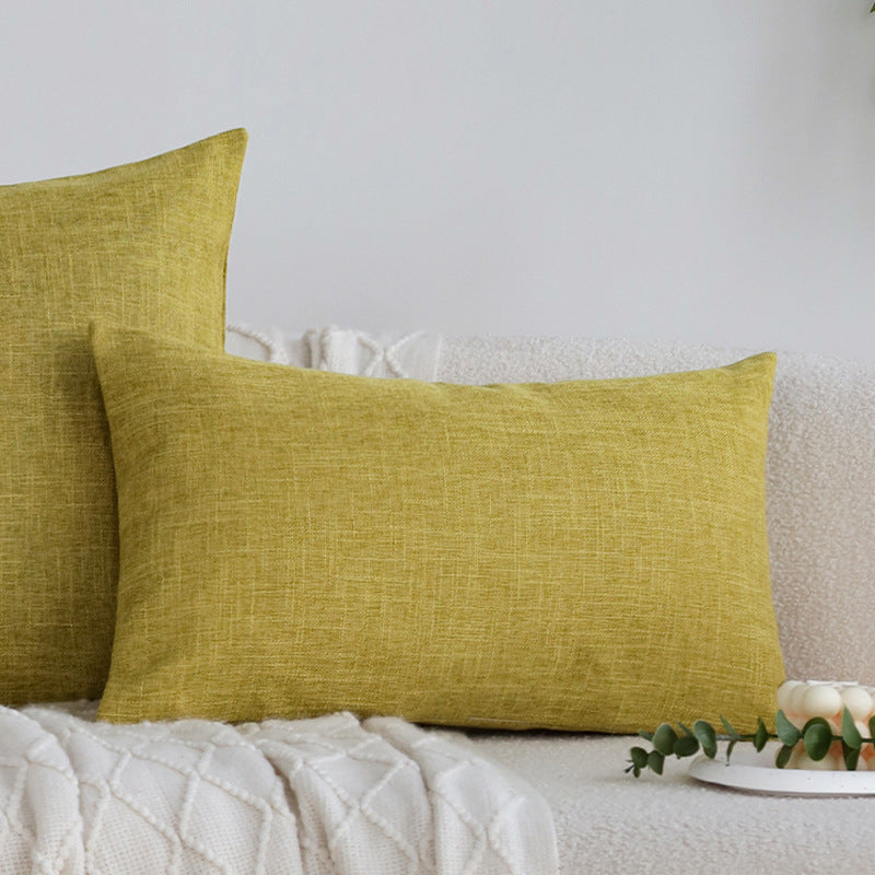 Rectangular sofa cushion cover in linen look Bowlift