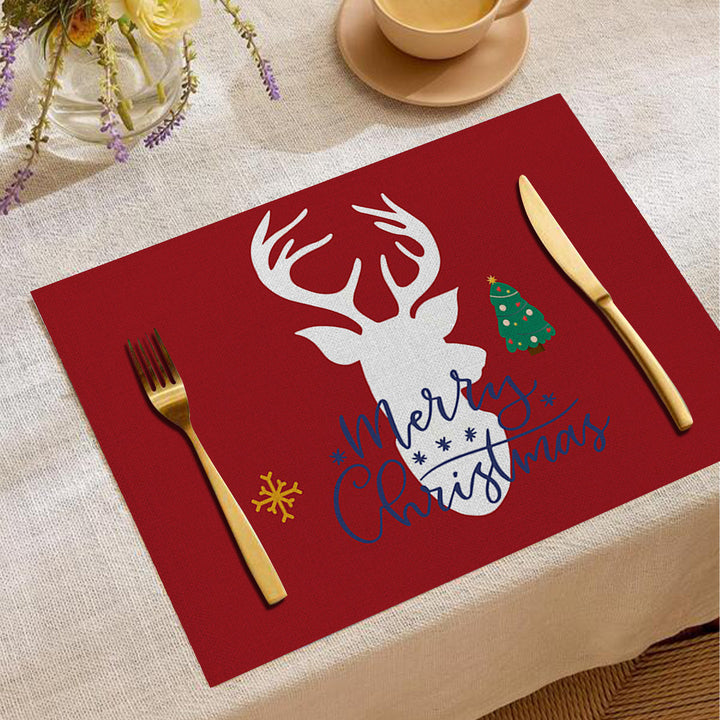 Christmas-Themed Table Placemats