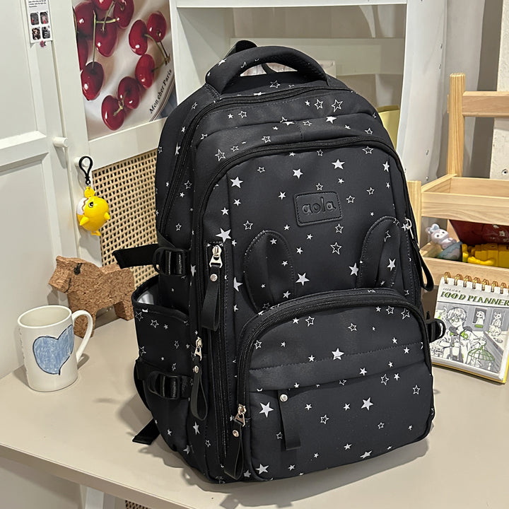 Adorable Bunny-Ear School Backpack Bowlift