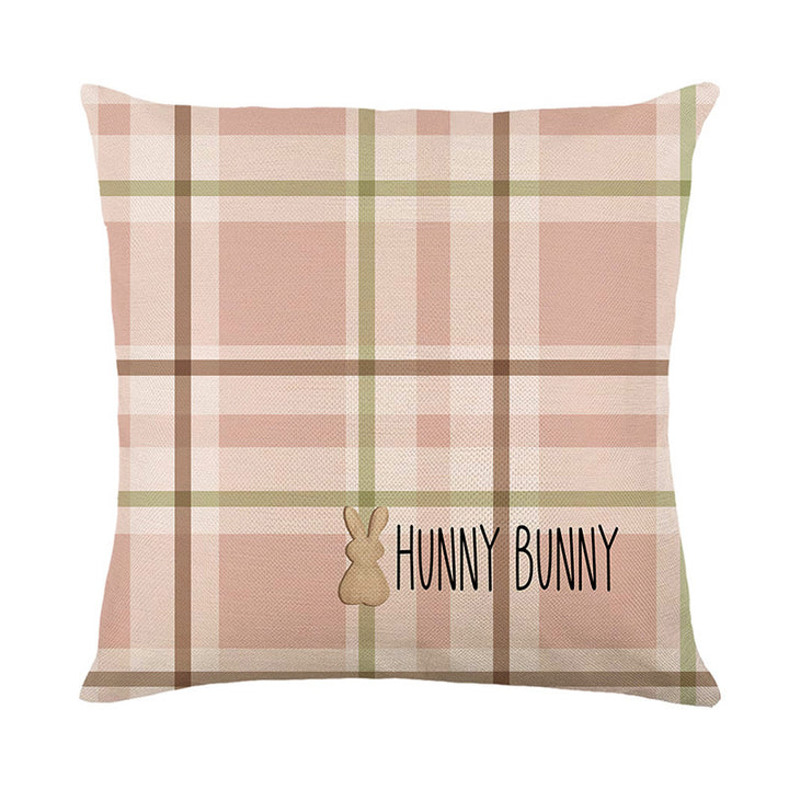 Polka Dot Easter Decorative Throw Pillow Cover with Hidden Zipper