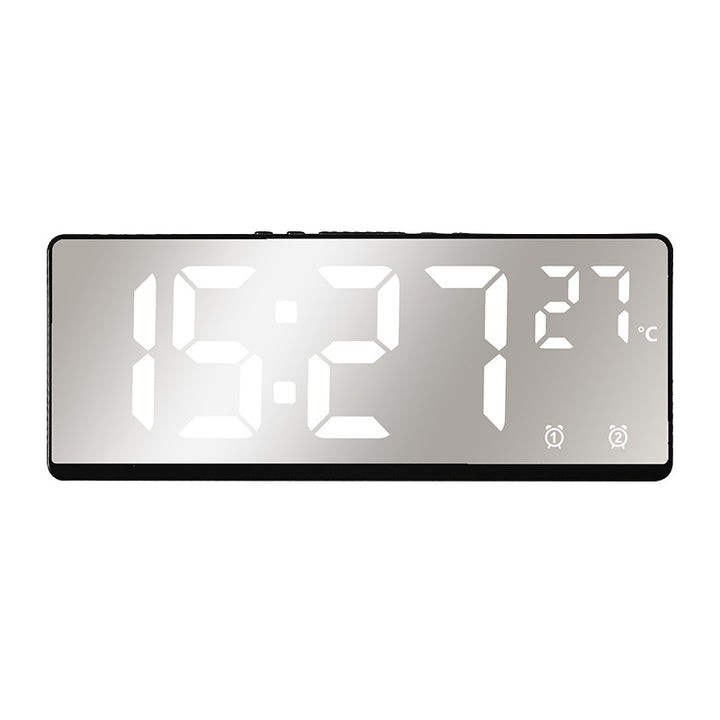 Digital alarm clock with temperature sensor and mirror function Bowlift