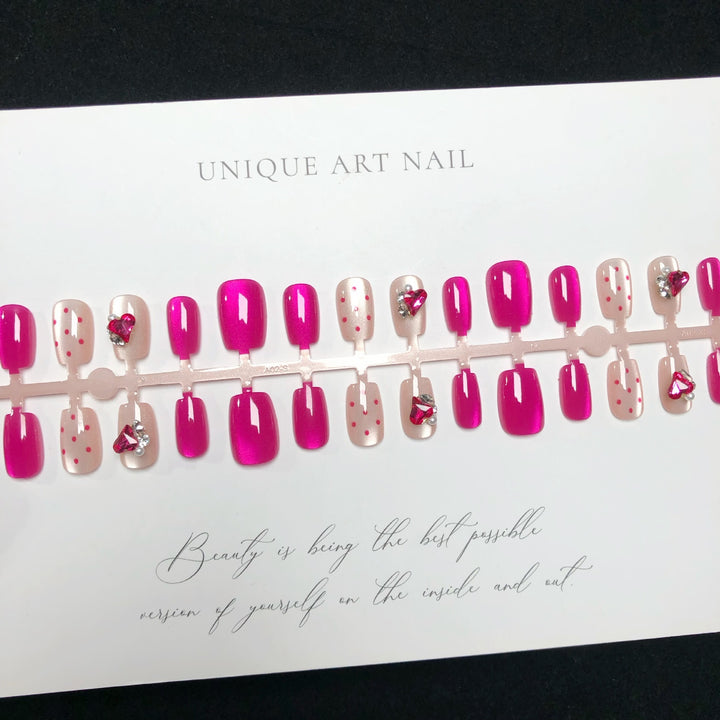 Stylish Decorative Press-On Nail Set