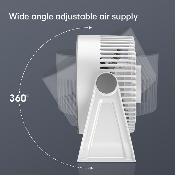 Unisex Compact High-Velocity Desktop Fan Bowlift