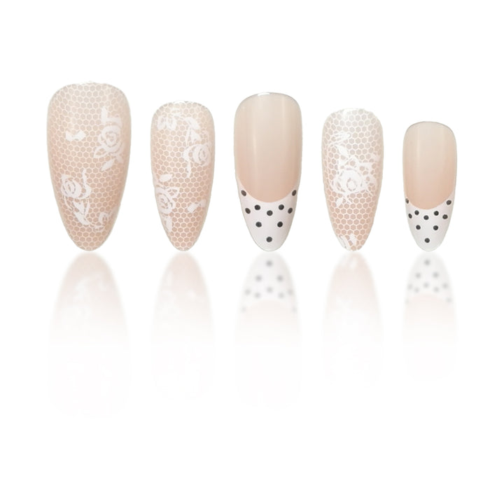 Elegant Press-On Nail Art