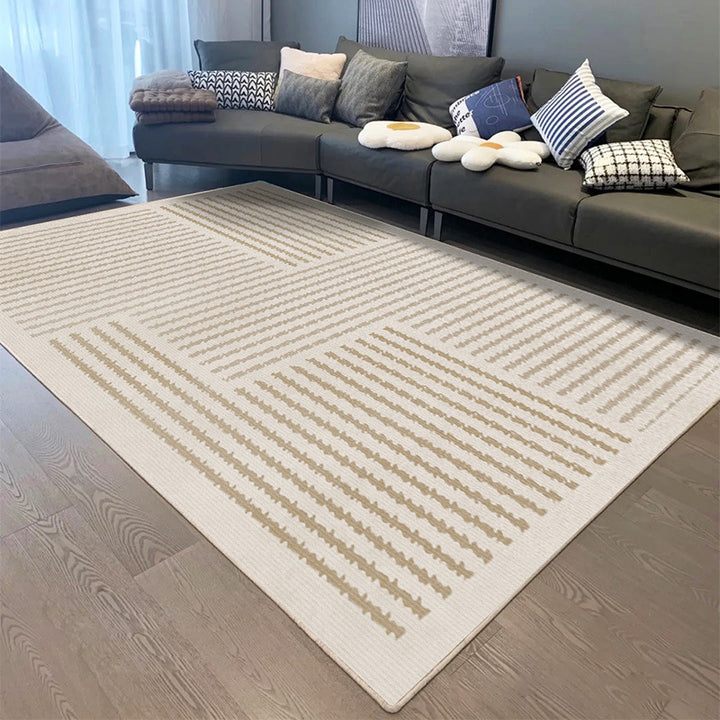 Modern Geometric Area Rug Bowlift