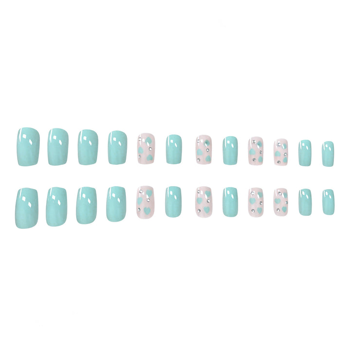 Heart-Inspired Nail Art Design Bowlift