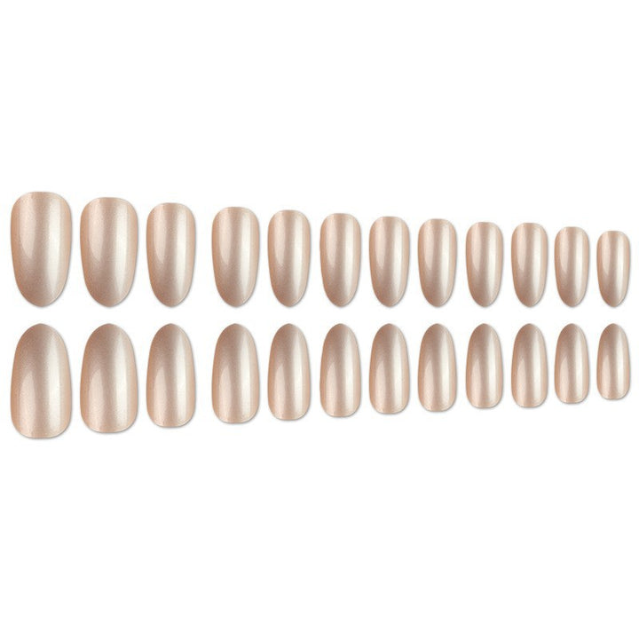 Glossy Almond-Shaped Nail Extensions Bowlift