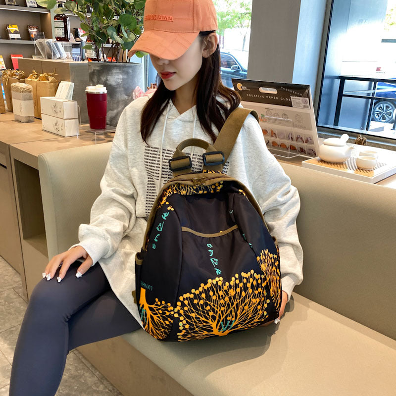 Stylish Canvas Backpack Bowlift