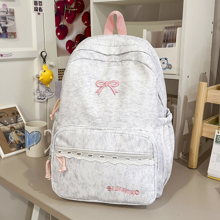 Stylish Embellished Backpack Bowlift