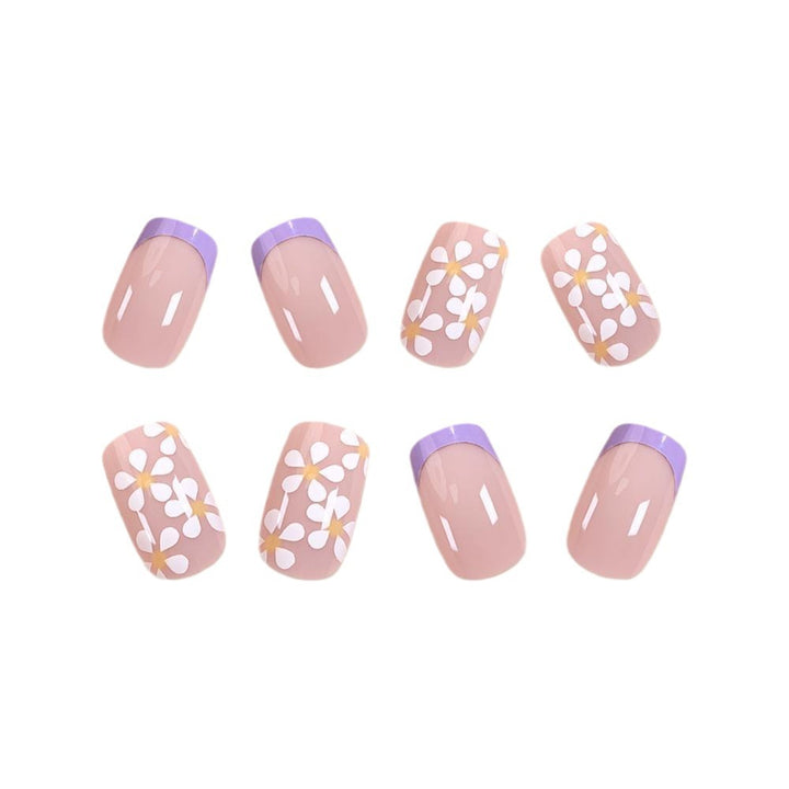 Floral Art Nail Design