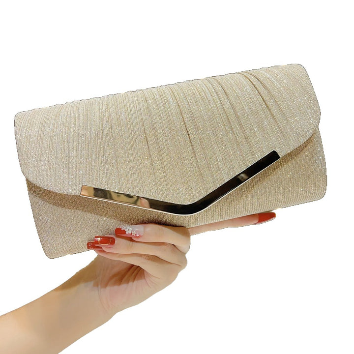 Elegant Pleated Clutch Bag