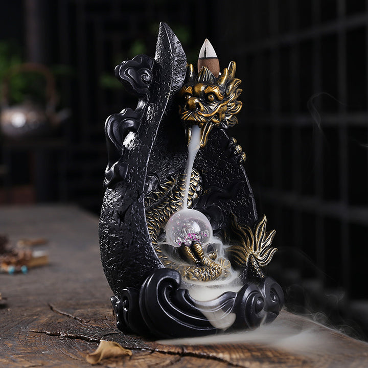 Dragon Theme Incense Holder 1791463487