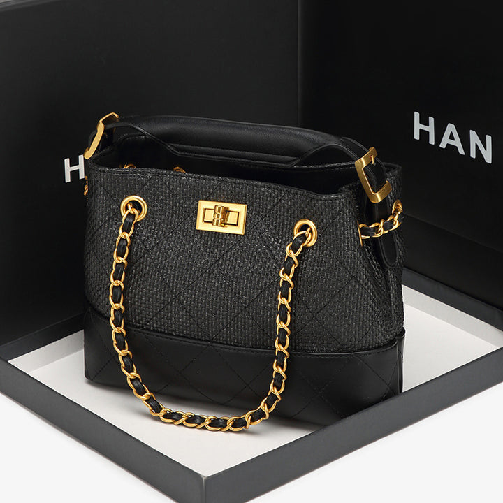 Quilted Designer Handbag Set
