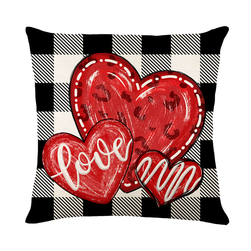 Decorative Cotton-Linen Throw Pillow Cover