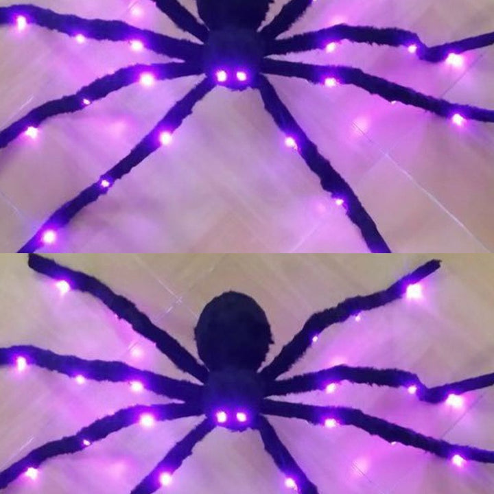 LED Light-Up Spider Decoration Bowlift