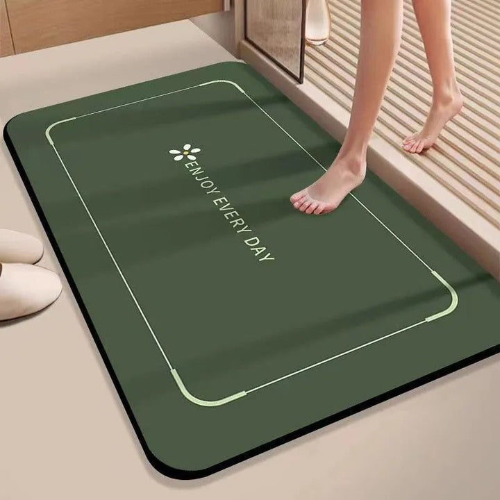 Comfortable Memory Foam Bath Mat Bowlift