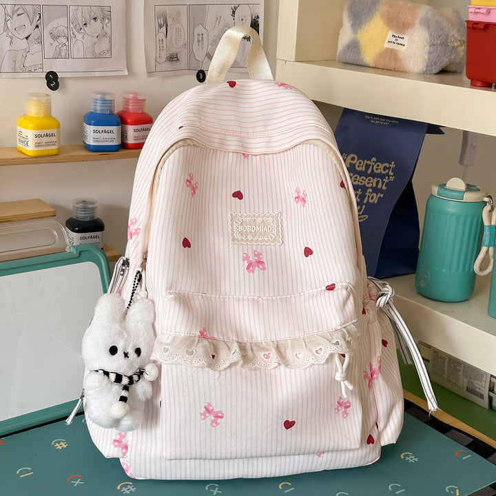 Cute Decorative Backpack Bowlift