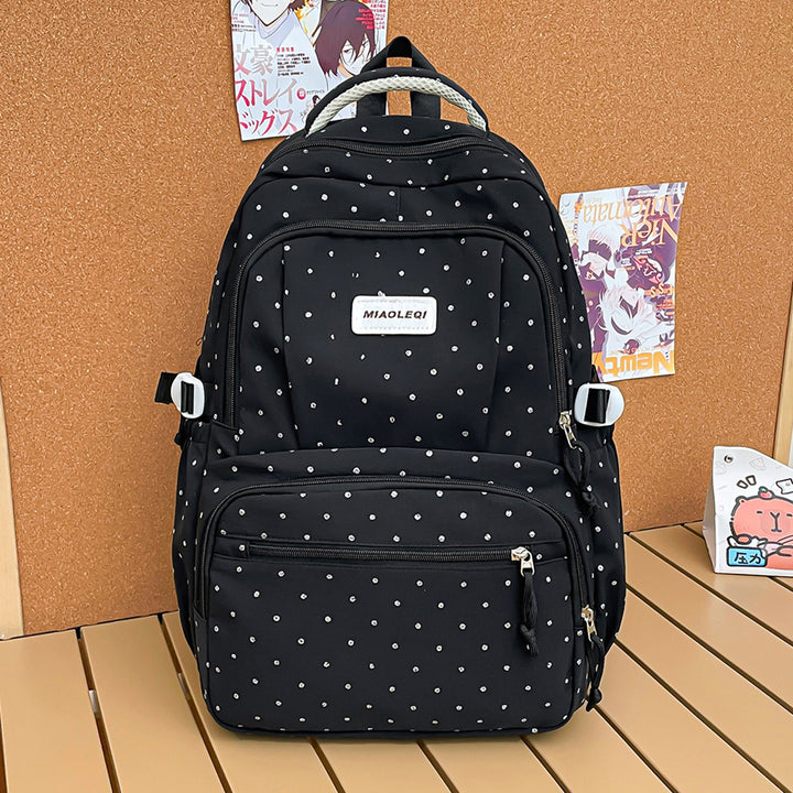 Multifunctional Polka Dot Backpack Bowlift