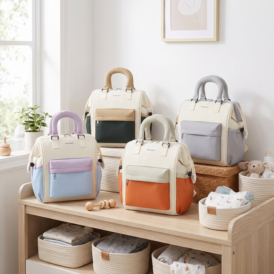 Multi-Functional Diaper and Travel Backpack Bowlift