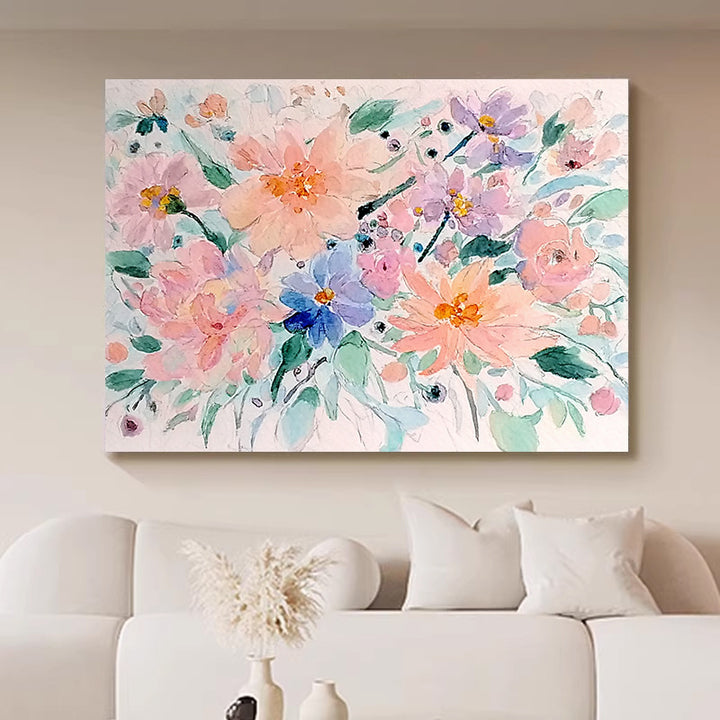 Floral Canvas Artwork