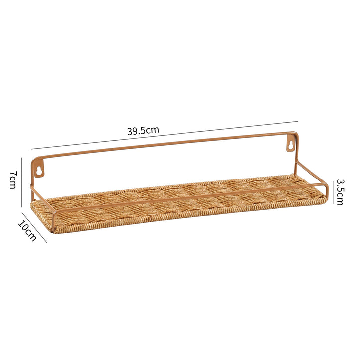 Wall-Mounted Decorative Storage Shelf Bowlift