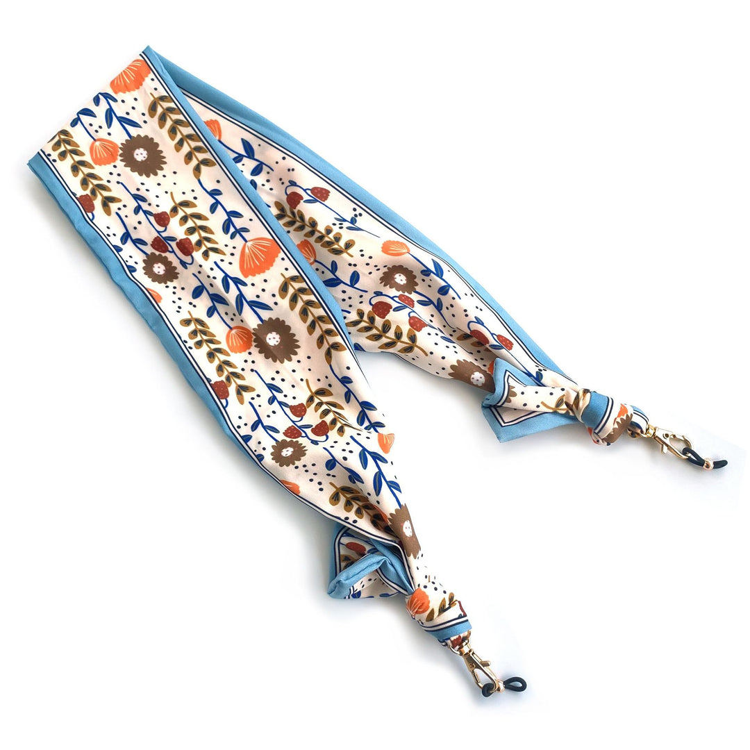 Patterned Eyewear Scarf Strap Bowlift
