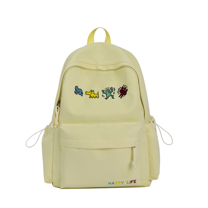 Fun Themed Embroidered Backpack Bowlift
