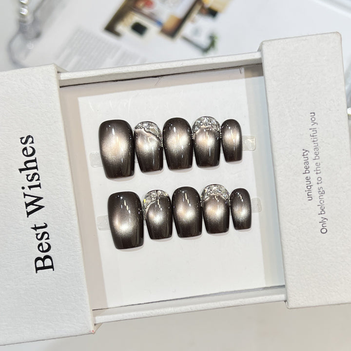 Elegant Multi-Style Press-On Nail Set