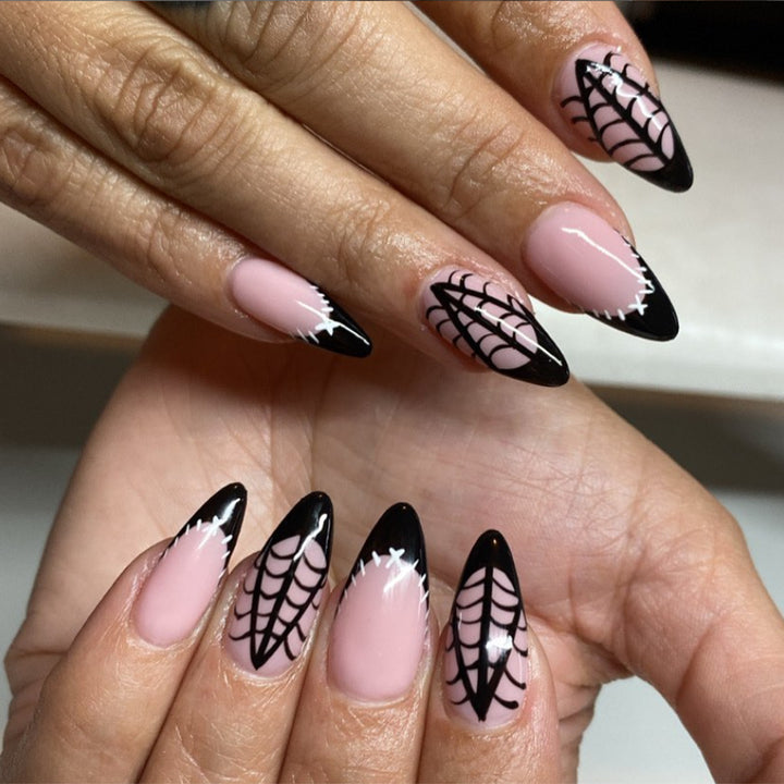 Artistic Stiletto Nail Art